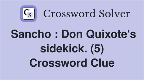 sidekick crossword clue|Sidekick Crossword Clue